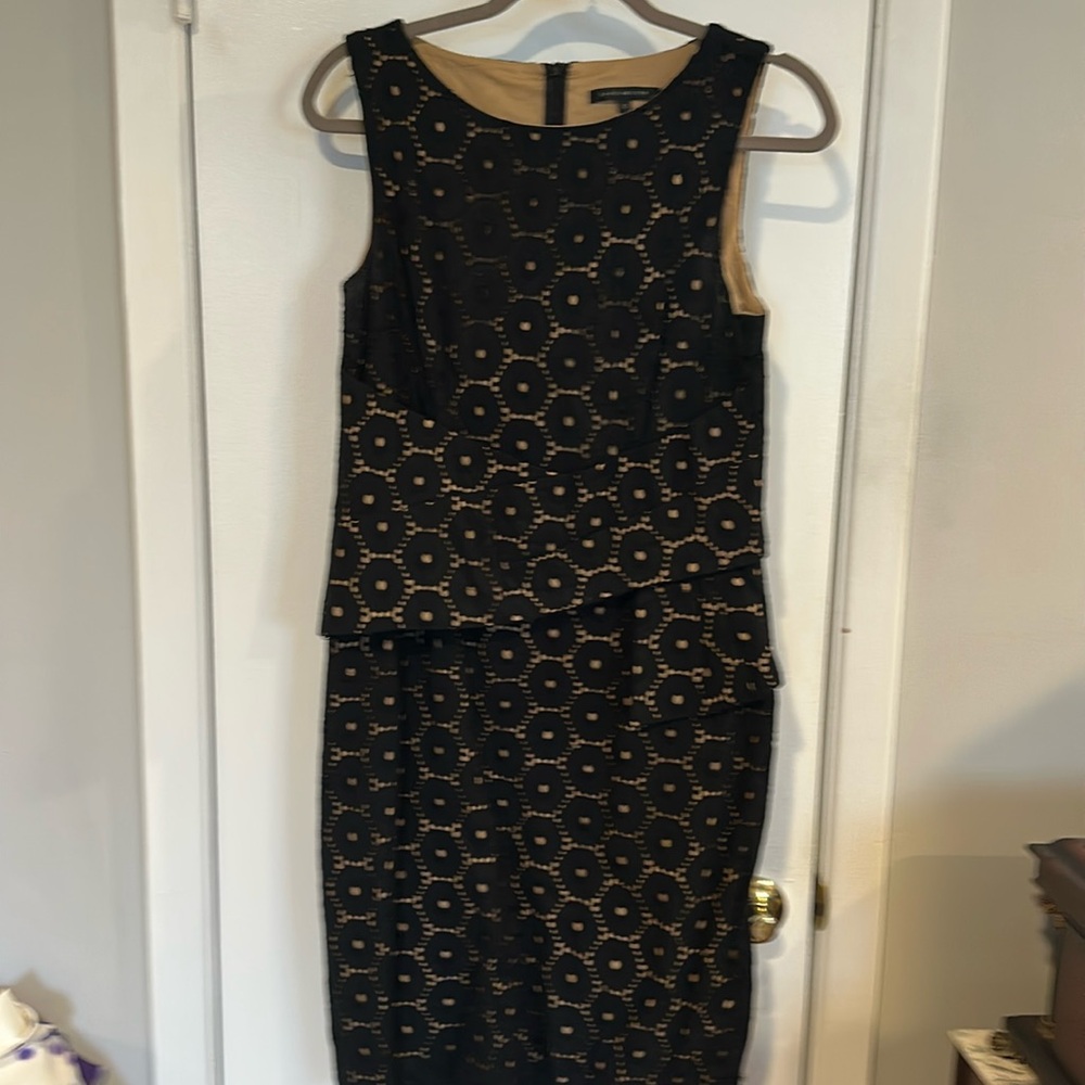David meister 97% cotton 3% spandex dress